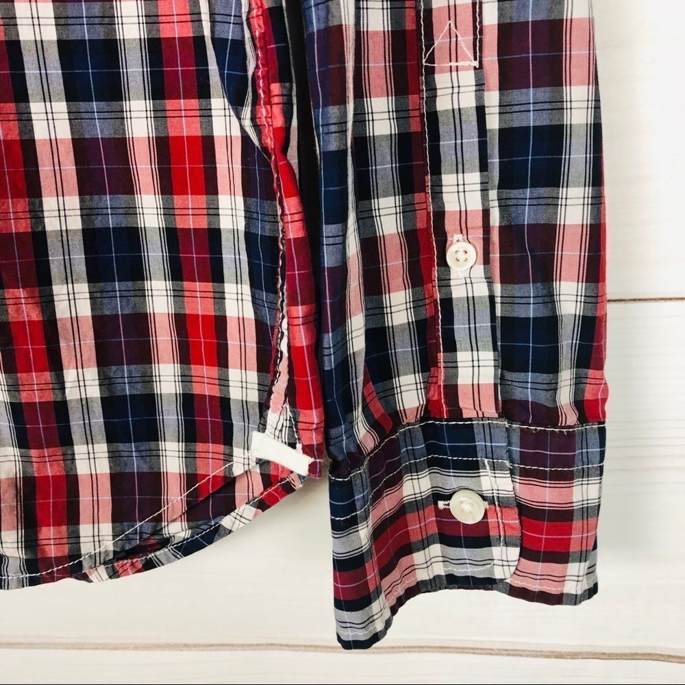 Gap men’s lived-in button down shirt size Large Preppy 90s - Picture 5 of 6